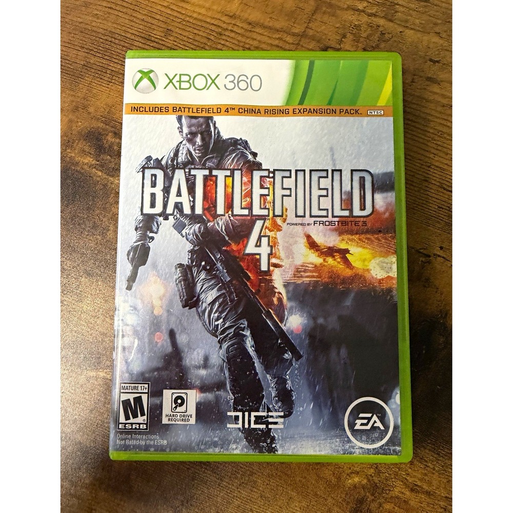 Electronic Arts Battlefield 4 China Rising Xbox 360 NTSC M Shooter CIB 2-Disc